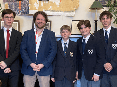 Ben Sparks speaks to Specialist Mathematicians WCS Wells Cathedral School Independent Prep Somerset England