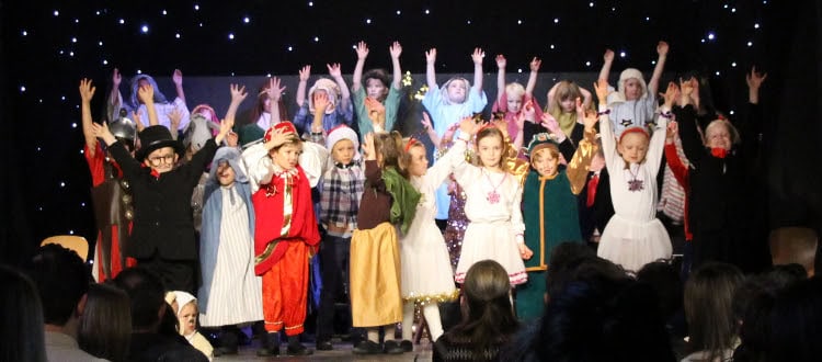 The Inn-spectors Pre-Prep Christmas production WCS Wells Cathedral School Independent Prep Somerset England