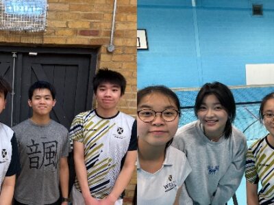 Badminton teams’ rallying success WCS Wells Cathedral School Independent Prep Somerset England