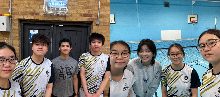 Badminton teams’ rallying success WCS Wells Cathedral School Independent Prep Somerset England