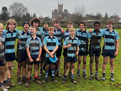 U14 7s Rugby tournament WCS Wells Cathedral School Independent Prep Somerset England