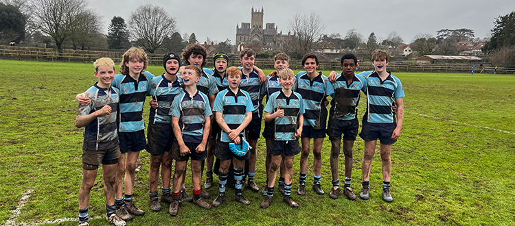 U14 7s Rugby tournament WCS Wells Cathedral School Independent Prep Somerset England