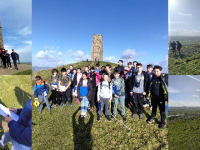 Year 7 Geography trip to Glastonbury WCS Wells Cathedral School Independent Prep Somerset England