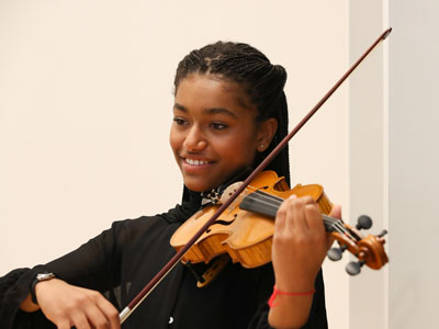 Specialist Violinist at our Specialist Music School in England