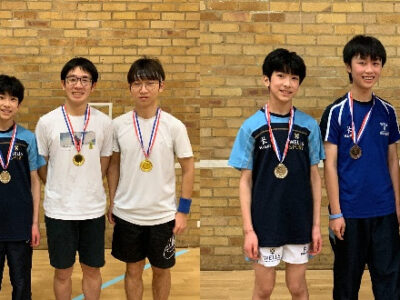 Badminton players’ tournament success WCS Wells Cathedral School Independent Prep Somerset England