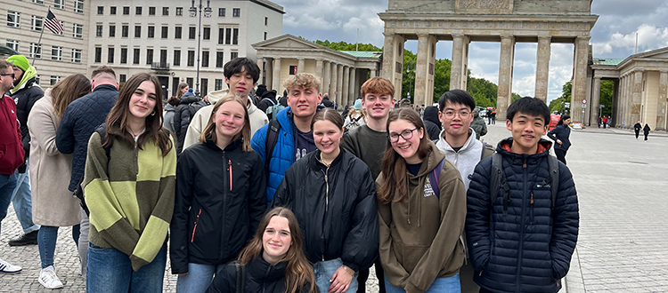 Woodwind and Brass trip to Berlin WCS Wells Cathedral School Independent Prep Somerset England