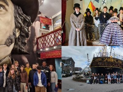 Year 9 trip to SS Great Britain WCS Wells Cathedral School Independent Prep Somerset England