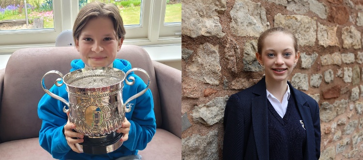 Big wins at Two Moors Competition and Swindon Festival for Ted and Belinda WCS Wells Cathedral School Independent Prep Somerset England