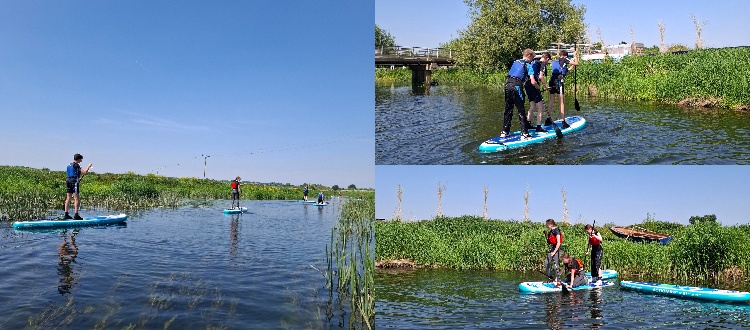 CCF paddleboarding WCS Wells Cathedral School Independent Prep Somerset England
