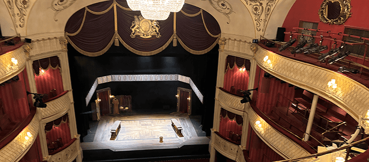 Stage Lights and Star Insights: Drama pupils visit Theatre Royal Bath for stellar production and Q&A WCS Wells Cathedral School Independent Prep Somerset England