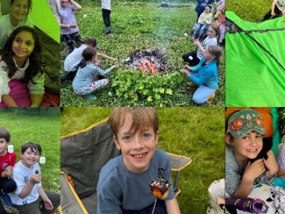 Year 4 camp WCS Wells Cathedral School Independent Prep Somerset England