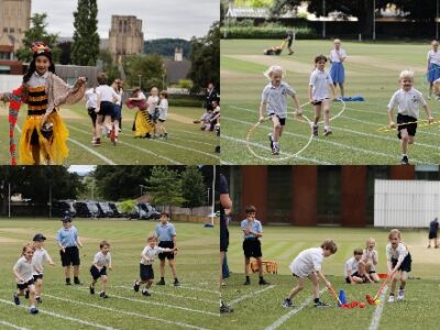 Pre-Prep Sports Day WCS Wells Cathedral School Independent Prep Somerset England