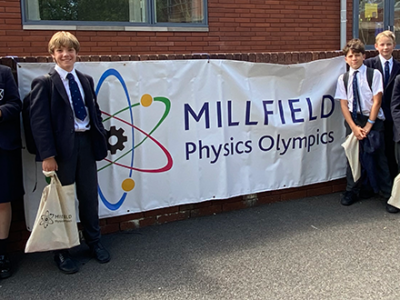 Millfield Physics Olympics WCS Wells Cathedral School Independent Prep Somerset England