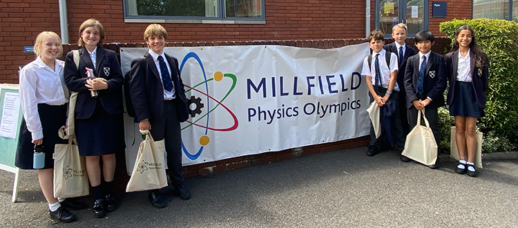 Millfield Physics Olympics WCS Wells Cathedral School Independent Prep Somerset England