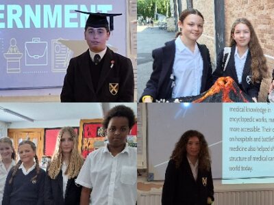 Classics creative activities for the end of Term WCS Wells Cathedral School Independent Prep Somerset England