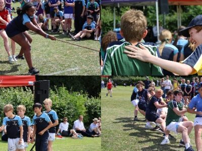 Senior School Sports Day WCS Wells Cathedral School Independent Prep Somerset England
