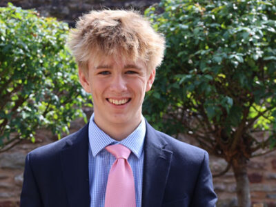 Caspar awarded Young Historian Project 2025 prize WCS Wells Cathedral School Independent Prep Somerset England