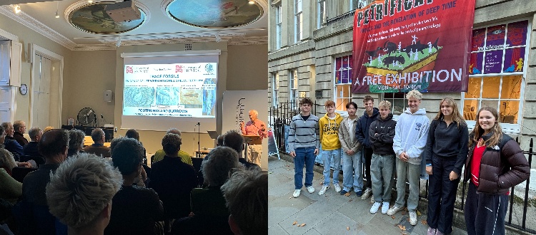 Sixth Form Geology lecture Wells Cathedral School Geologists Independent Prep Somerset England