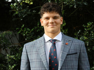 Harry offered Army Scholarship WCS Wells Cathedral School Independent Prep Somerset England