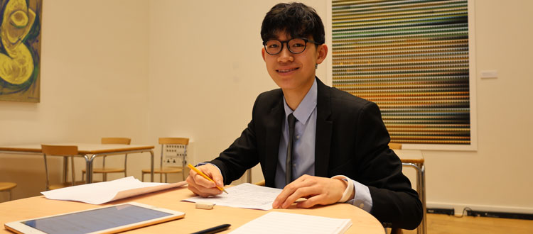 Ernest highly commended in Sir David Wilcocks Carol Competition WCS Wells Cathedral School Independent Prep Somerset England