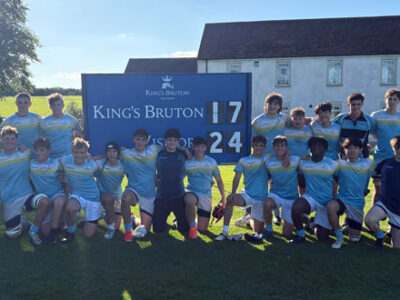 Rugby 1stXV progress through National Schools Vase Competition WCS Wells Cathedral School Independent Prep Somerset England