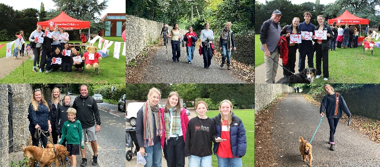 Save the Children walk WCS Wells Cathedral School Independent Prep Somerset England