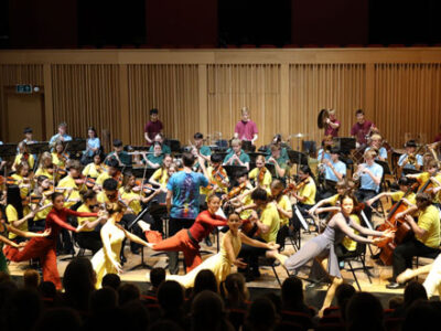 Symphony Orchestra concert WCS Wells Cathedral School Independent Prep Somerset England