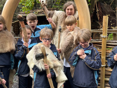Year 3 trip to Cheddar Caves WCS Wells Cathedral School Independent Prep Somerset England