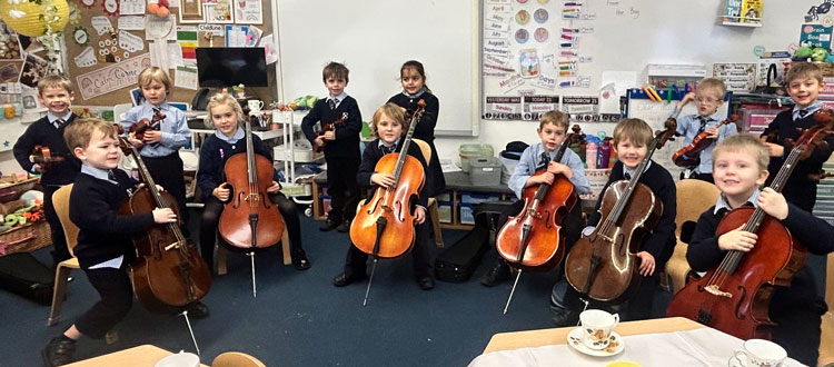Pre-Prep’s String celebration WCS Wells Cathedral School Independent Prep Somerset England