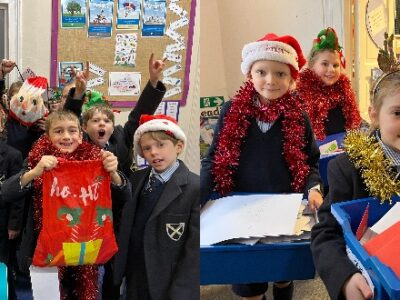 Year 3 elves WCS Wells Cathedral School Independent Prep Somerset England