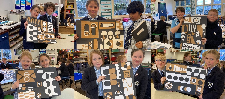 Year 5’s Art WCS Wells Cathedral School Independent Prep Somerset England