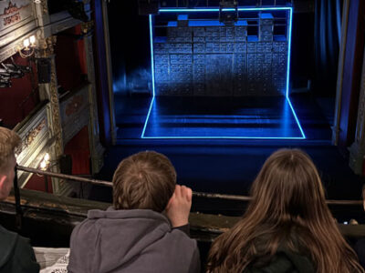 Lost Atoms lights up Bristol Old Vic for Drama pupils WCS Wells Cathedral School Independent Prep Somerset England