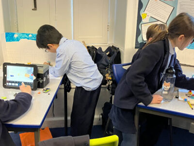Year 6 animation workshops WCS Wells Cathedral School Independent Prep Somerset England