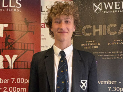 National Youth Theatre success for Oliver WCS Wells Cathedral School Independent Prep Senior Sixth Form Somerset England