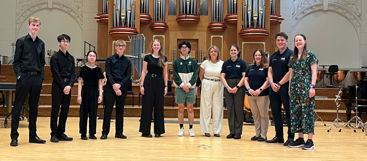 RCM Festival of Percussion WCS Wells Cathedral School Independent Prep Senior Sixth Form Somerset England