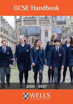 GCSE Handbook 2026 - 2027 WCS Wells Cathedral School Independent Prep Senior Sixth Form Somerset England