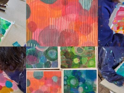 Year 5 and 6 Art Enrichment WCS Wells Cathedral School Independent Prep Senior Sixth Form Somerset England