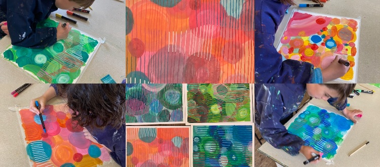 Year 5 and 6 Art Enrichment WCS Wells Cathedral School Independent Prep Senior Sixth Form Somerset England