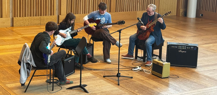 Maestro Series masterclass with Martin Taylor WCS Wells Cathedral School Independent Prep Senior Sixth Form Somerset England