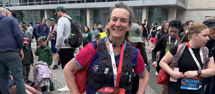 Mrs Connock completes Great Bristol Run WCS Wells Cathedral School Independent Prep Senior Sixth Form Somerset England