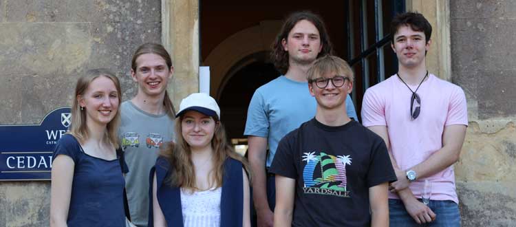 Wells Cathedral School pupils celebrate outstanding A level results and exciting next steps