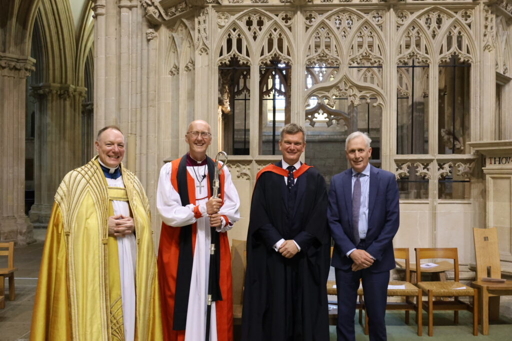 Installation of Mr James Davies as 86th Headmaster of Wells Cathedral School WCS Independent Prep Senior Sixth Form Somerset England
