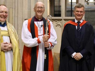 Installation of Mr James Davies as 86th Headmaster of Wells Cathedral School WCS Independent Prep Senior Sixth Form Somerset England